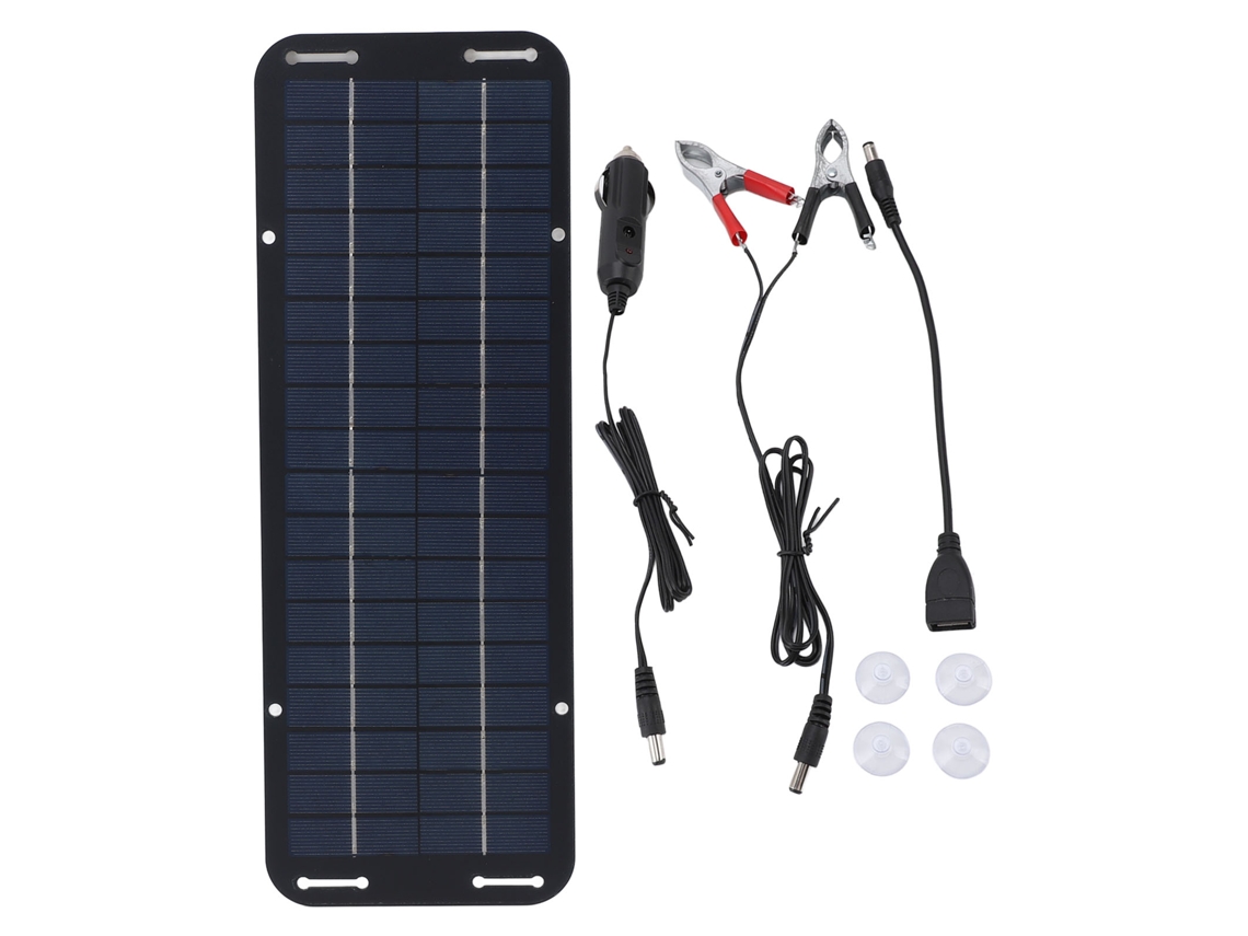 Laxiscreed Kit De Painel Solar Monocristalino 10w Portátil Para Diversas Utilizações