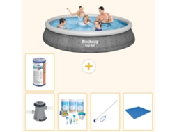 Bestway Piscina Bestway Fast Set Redonda - 396x84 Cm - 6-peças S21447