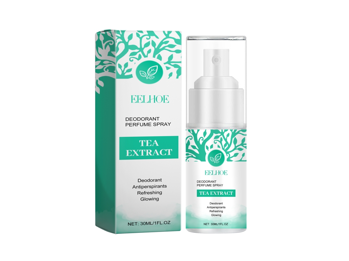 Eelhoe Desodorante Spray Chá Verde Axilar