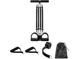 Aparelho de Exercícios Abdominais BESPORTBLE, com Faixas de Resistência, 45,4 Kg