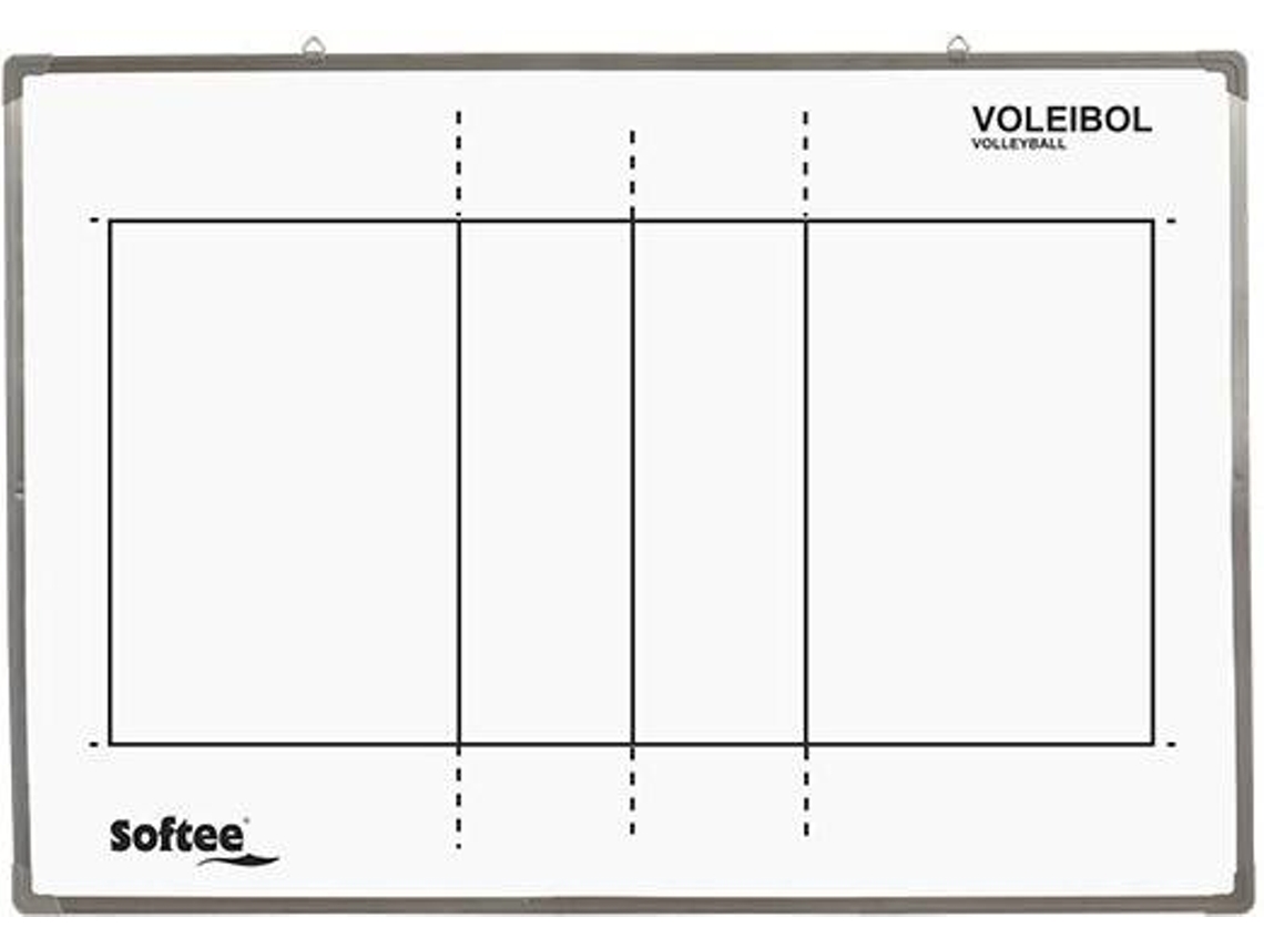 Quadro Tático SOFTEE Voleibol (Cinzento - Aluminio - 60x90 cm)