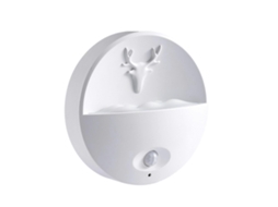 Sensor de luz com carregamento USB, lâmpada de indução corporal para corredor residencial, luz noturna, luminária de parede LED (BRILVIBERA)