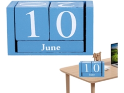 Blocs De Calendrier En Bois Objet De Décoration Simple