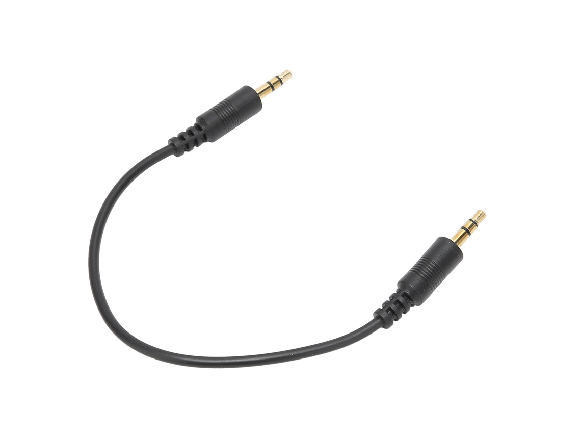 Aetheria cabo de Áudio Estéreo 3,5mm Macho para Macho Aux Extensor 0.3m para Iphone/ipad/fones de Ouvido/carro