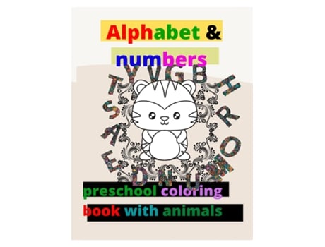 Livro Alphabet With Colouring Animals De Creative Tigger (inglês)