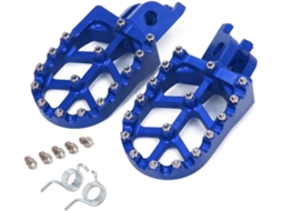 Apoios para os Pés do Piloto Compatíveis com Kawasaki Kx250 Adequado Apoio Material: Fabricado Alumínio 6061