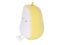 Luz Noite Usb Recarregável Silicone Lâmpada de Canto Amarela NEVEANCE