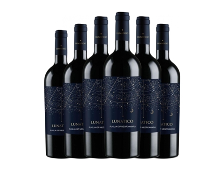Vinho FANTINI Lunatico Negroamaro (0.75 L - 6 Unidades)