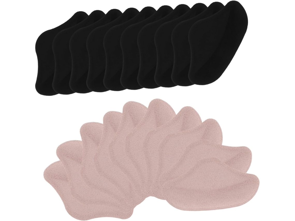 Beaupretty Conjunto De 20-protetores Calcanhar Antidesgaste Para Mulheres Palmilhas Protetoras Caminhadas Longas E Uso