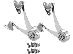 Dobradiça De Suporte Para Tampa Caixas Brinquedos Com Mecanismo Ajustável Capacidade 18kg 40lb, 2 Dobradiças