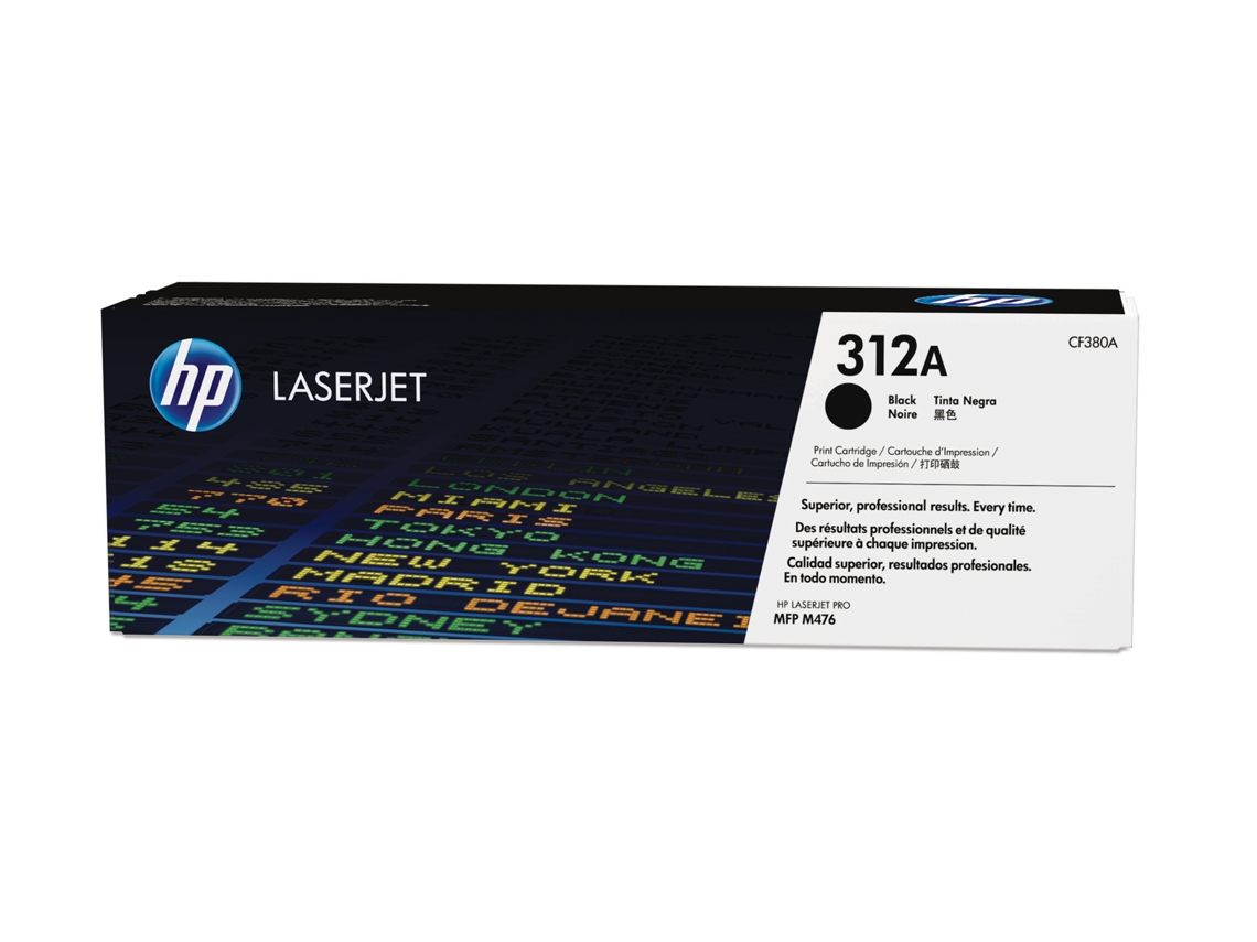 Toner HP 312A Preto (CF380A)