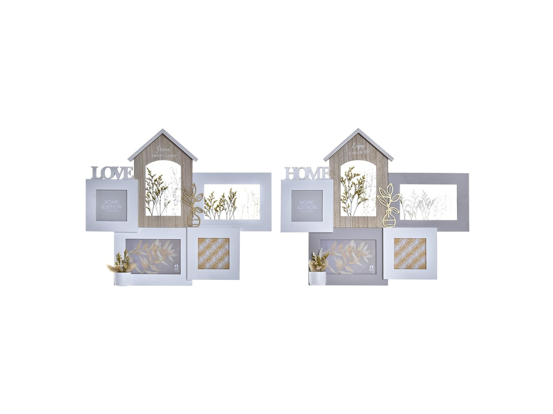 Moldura DKD HOME DECOR (Madeira - Multicor)