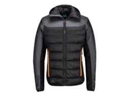 Jaqueta Com Defletor Isolado Ev4 – Isolamento E Conforto Cinza Metálico / Xl