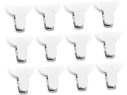 Conjunto Popetpop com 12 prendedores de edredom antiderrapantes, prendedores para capa de edredom de espuma, prendedores para cama.