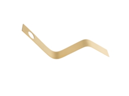 Estante para Garrafas de Vinho em Forma S Estilo Conciso Aço Inoxidável Dourado para Bar Decoração S/MARCA