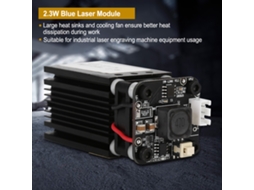 Módulo Laser Azul 445nm com Dissipador de Calor
