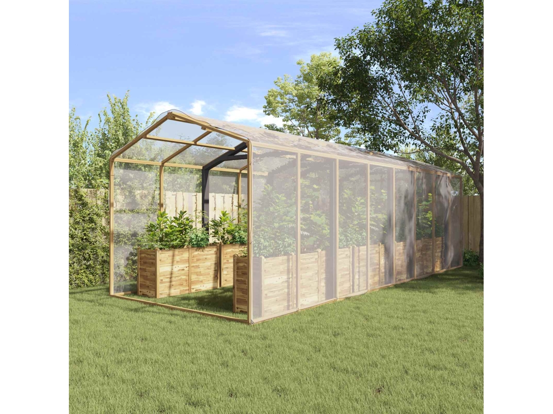 Vidaxl Capa Para Plantas Transparente 6 X 6 M Pe