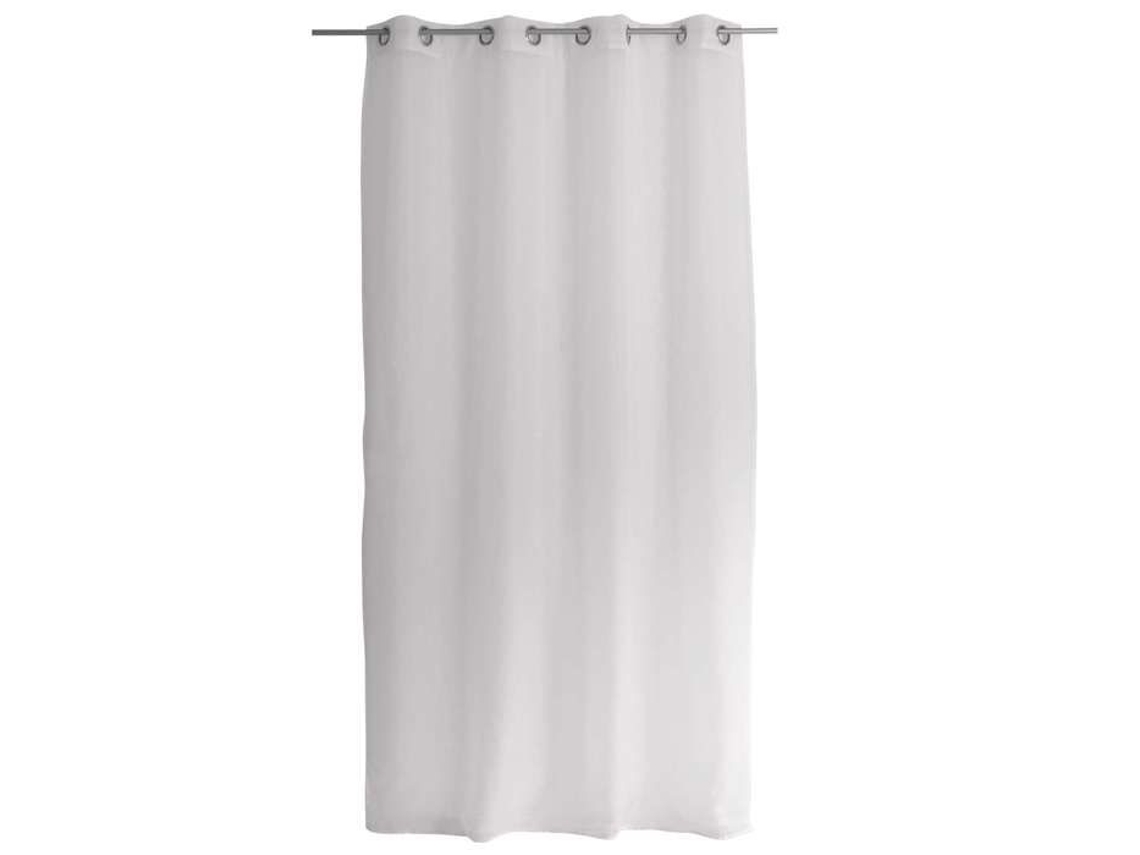 Enjoy Home - Cortina Transparente Jateada - 140 X 240 Cm - Branca