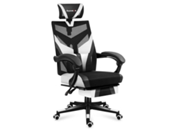 Cadeira gamer branca Combat 5.0 Huzaro