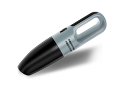 Lurelia Aspirador Portátil Sem Fios Para Carro, 6 Kpa, 6000 Pa, 120 W, 33000 Rpm, Usb, Seco/húmido, Luz Led, Cinza