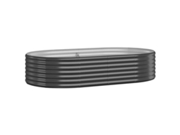 Garden Raised Bed, Garden Raised Beds Vidaxl Antracite Aço (175 X 100 X 36 Cm)