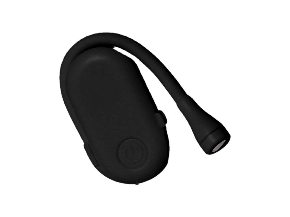2026 luz de Leitura Pequena Clip On com Dimmer Contínuo 5v 1a Usb Carga Protectora de Olhos para Ler À Noite na Cama Preto