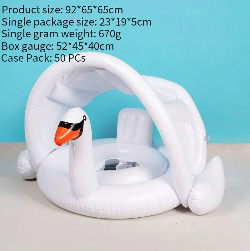 Cadeira de Piscina AOZORZ com Guarda-sol de PVC