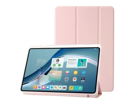 Capa De Couro Transparente Para Tablet, De Acrílico, Com 3 Dobras Saisiyiky