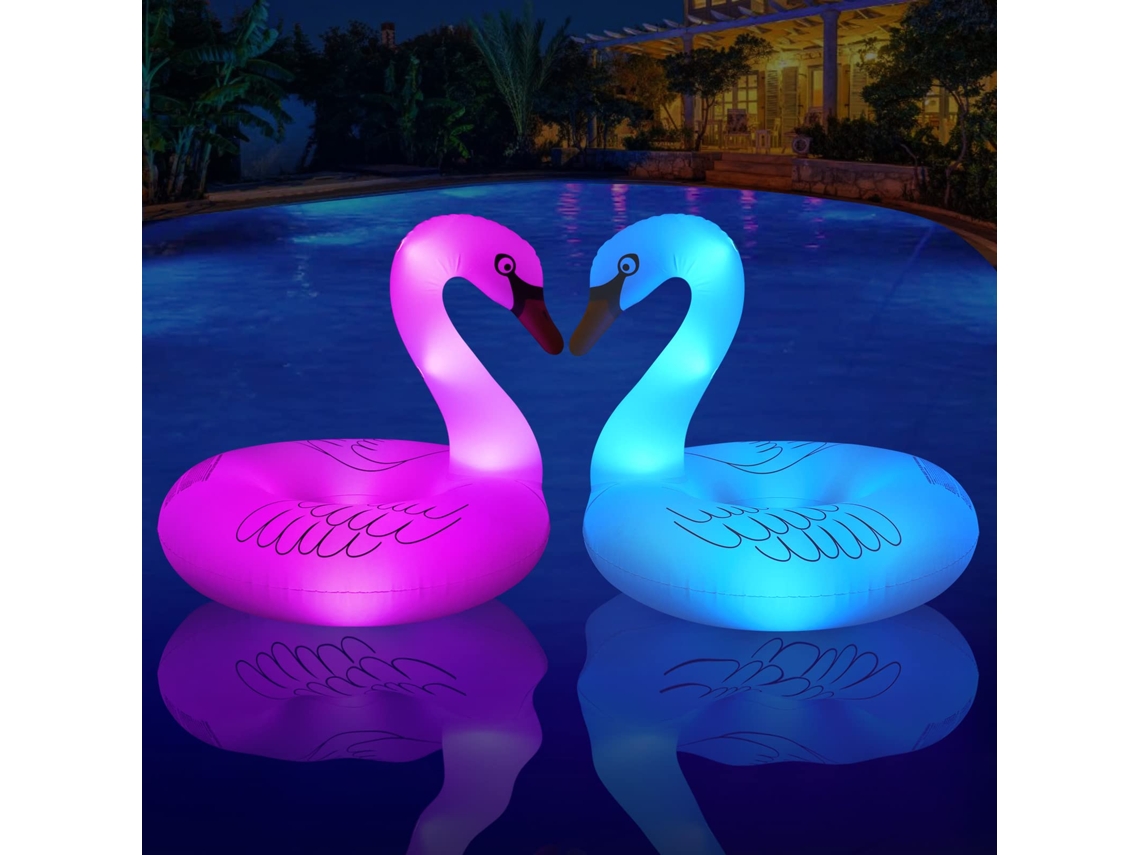 Boias Infláveis Perfeitas para Diversão Aquática de Adultos no Verão, Anéis de Natação, Design a Praia, Pacote com 1 Unidade AQUAFORGE