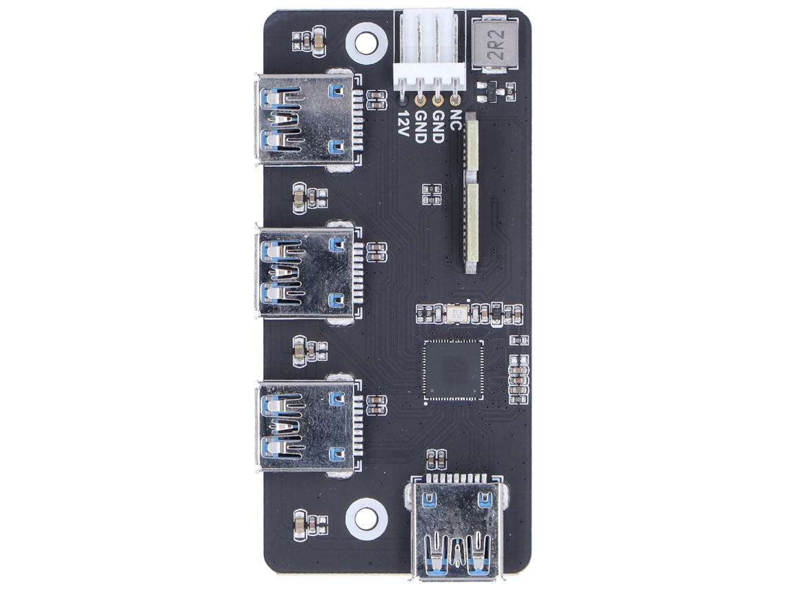 Laxiscreed Pci-e Para Usb 3.2 Gen1 Com 4 Portas, Ideal Para Raspberry Pi E Expansão Múltipla De Portas