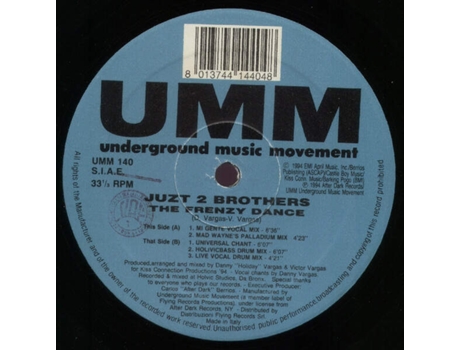 Vinil The Frenzy Dance Umm