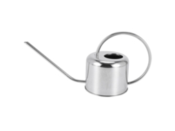 Regador europeu de aço inox 900ml AQUAFORGE