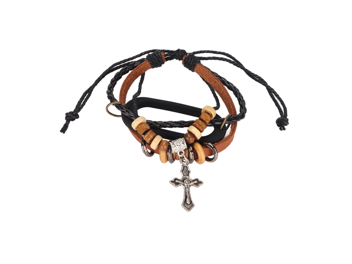 Pulseira de Contas Exquisitamente Gravada EOOCOO | EOOCOO