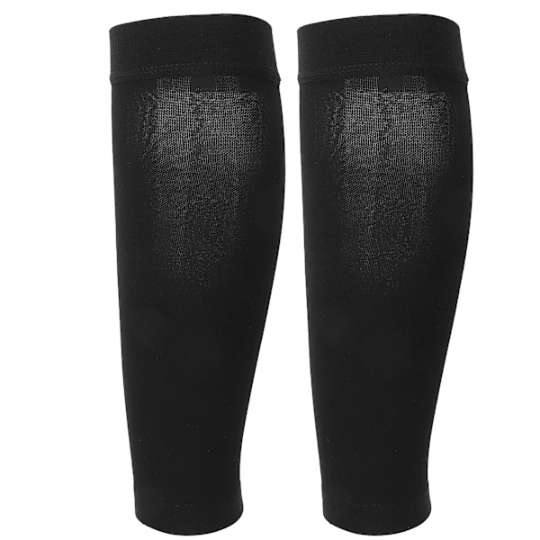 Meias Modeladoras De Perna Elásticas E Macias Para Compressão Da Panturrilha, Ideais Para Corrida(pretas) L