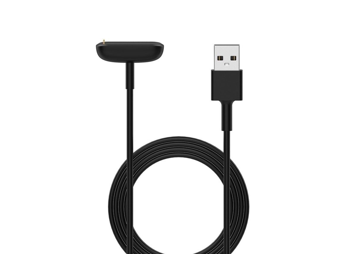 Fitbit Luxe Relógio Inteligente Portátil Carregador De Berço Magnético Cabo De Carregamento Usb, Comprimento Do Cabo: 1m*