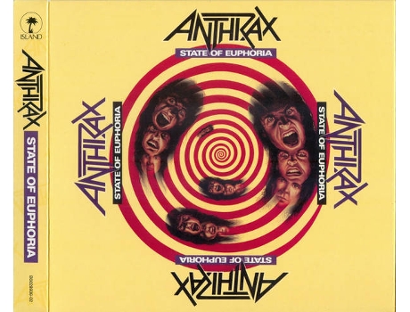 CD Anthrax - State Of Euphoria (2CDs)