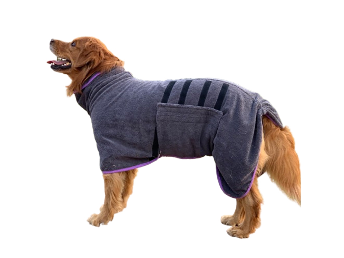 Roupão Absorvente, para Pets, Secagem Rápida, Tamanho Pp AQUAFORGE