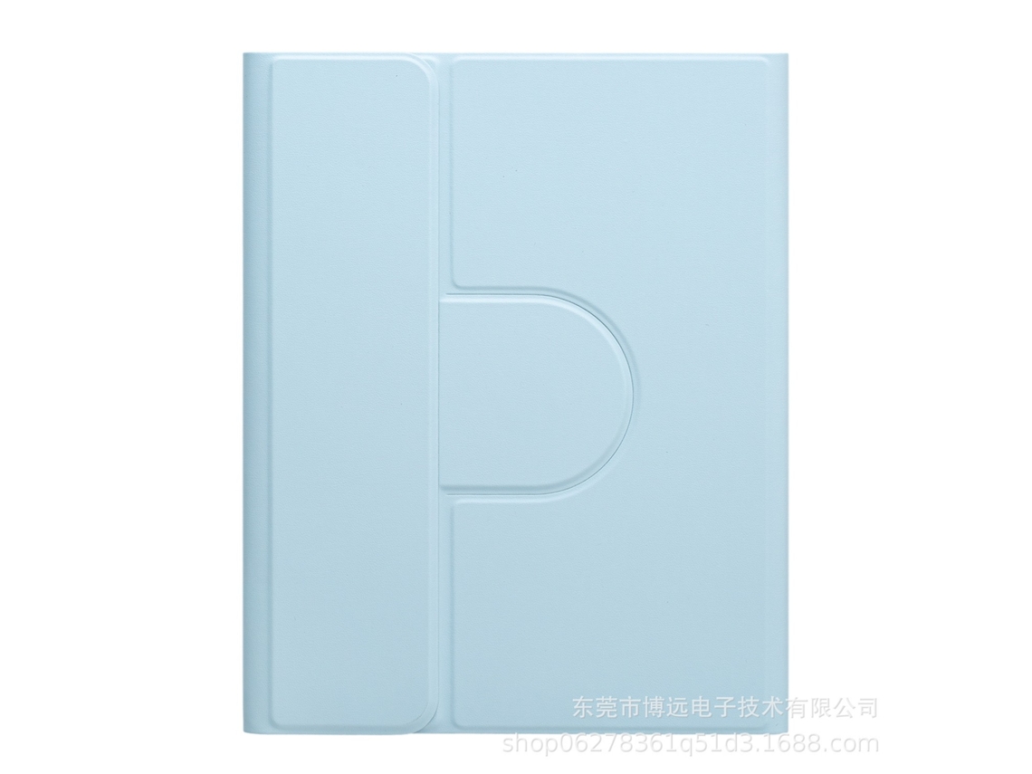 Capa Com Teclado Bluetooth Com Suporte Giratório, Compatível Com Ipad 10,2 Pol./10,5 Pol, Branco
