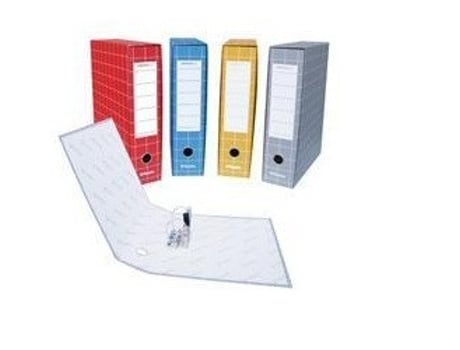 Pasta comercial de papelão RESISTO Res0102-Gr cinza