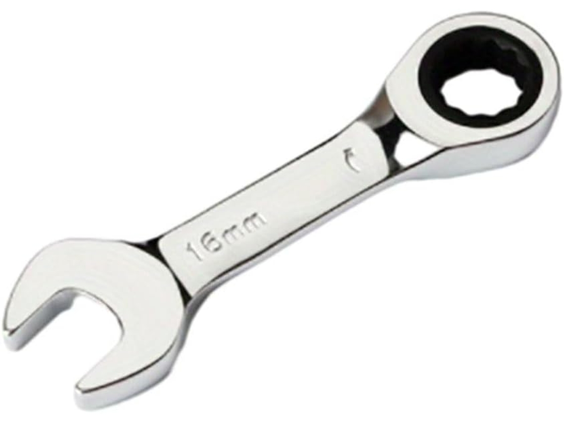 Chave De Com Cabo Curto, 72 Aço Para E Ferramenta Prateada (16 Mm)