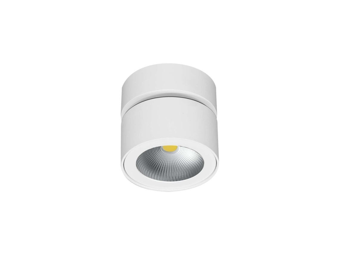 Aplique Led Redondo Redondo Branco Concord Tricolor 14W Branco BENEITO FAURE