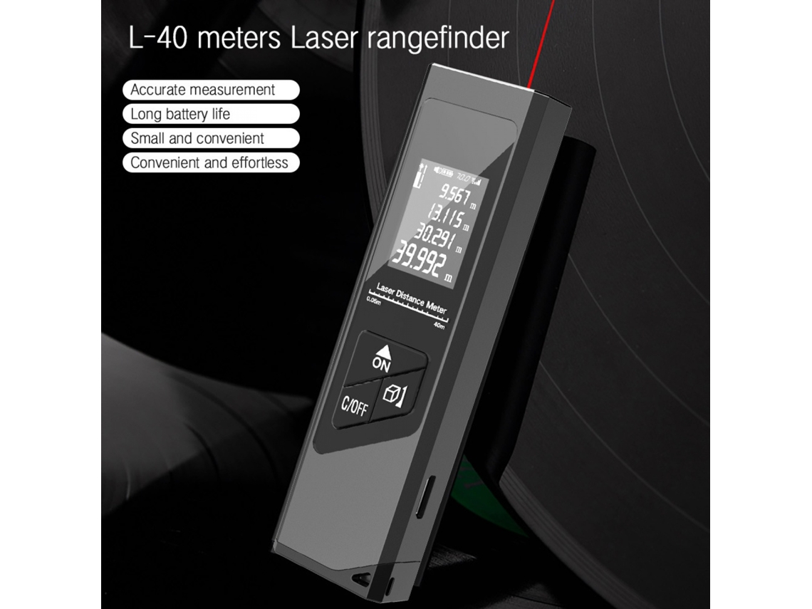 Lurelia Suporte De Ombro //nível De Bolha A Laser E Medidor De Distância Digital//