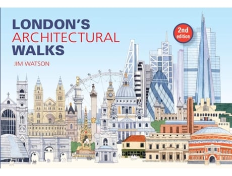 Livro Londons Architectural Walks de Jim Watson (Inglês)