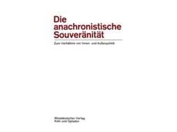 Livro Die Anachronistische Souveranitat De Ernst-otto Czempiel Ernst-otto Czempiel (alemão)