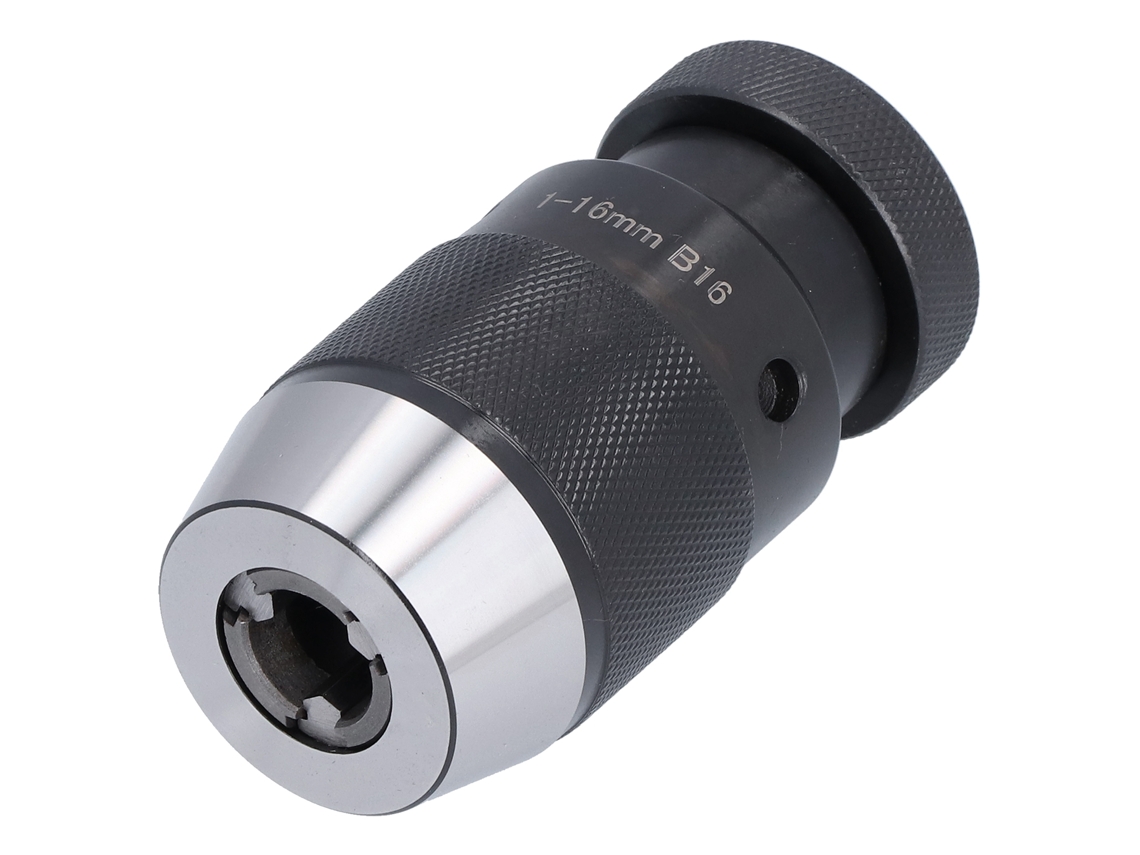 Adaptador de mandril autoapertante B16 para brocas de precisão de 1 a 16 mm, acessório para furadeira manual.