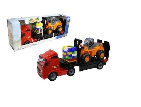 Wader Polesie 36889 Truck Forklift In Box