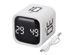 Timer Digital Cube Operação Silenciosa Gerenciamento De Tempo