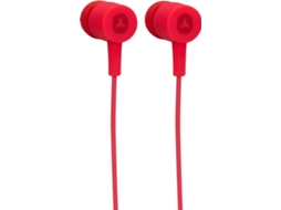Auriculares com Fio GOODIS Com Microfone (In Ear - Microfone - Vermelho)