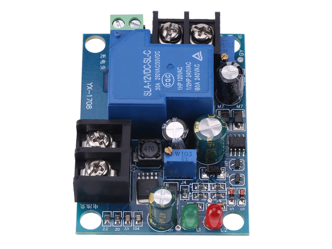 Controlador de Carregamento Automático 30a Módulo de Proteção Bateria 48v