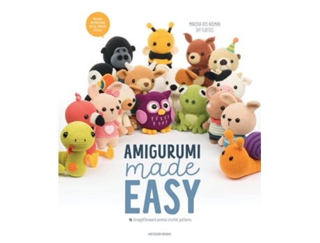 Livro Amigurumi Made Easy de Mariska Vos-Bolman (Inglês)